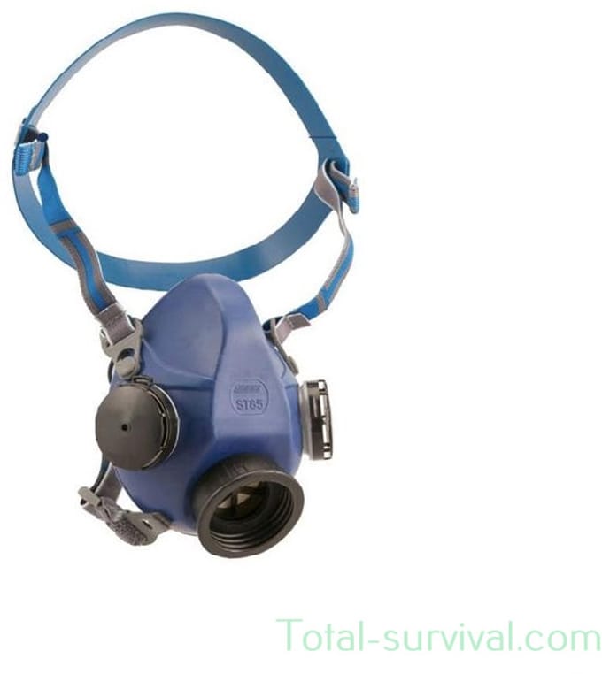 Spasciani ST-85 halfgelaatsmasker met 40MM RD40 EN148-1 schroefdraad