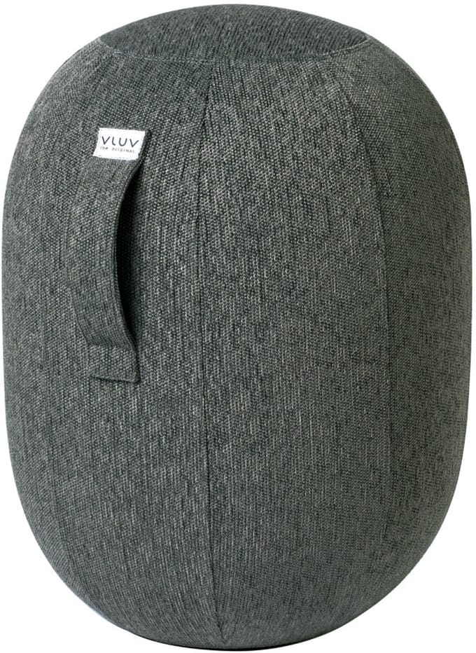 Vluv Kapsul Stov - ergonomisch - voor kantoor en thuis - L - Antracite