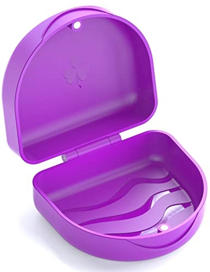 Kunstgebit Box en Orthodontische Case voor Beugels en Mondbeschermers