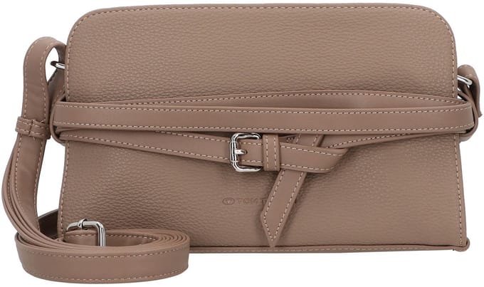 TOM TAILOR schoudertas Freya Cross Bag Taupe