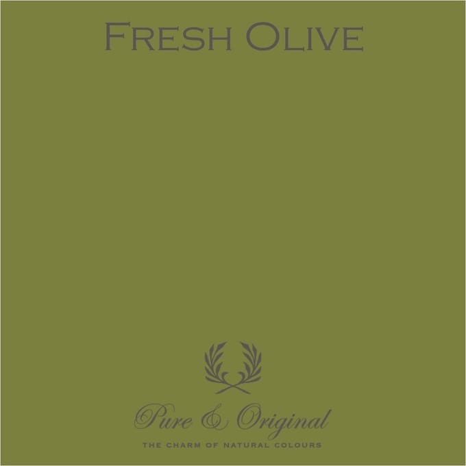 Pure & Original Licetto Afwasbare Muurverf Fresh Olive 2.5 L