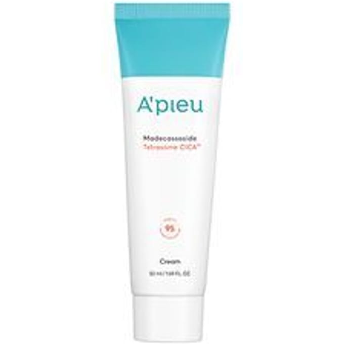 A'PIEU Crème Cica au Tétrasome de Madécassoside 50ml/1.69fl.oz. blue