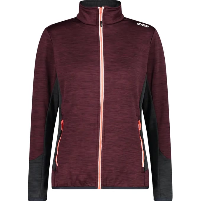 Dames fleece wandeljack CMP