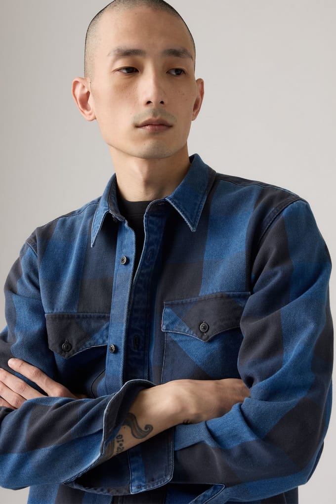 Levi's Relaxed Fit Western Feelin Good Größe: M | Casual hemden Outlet | Herren