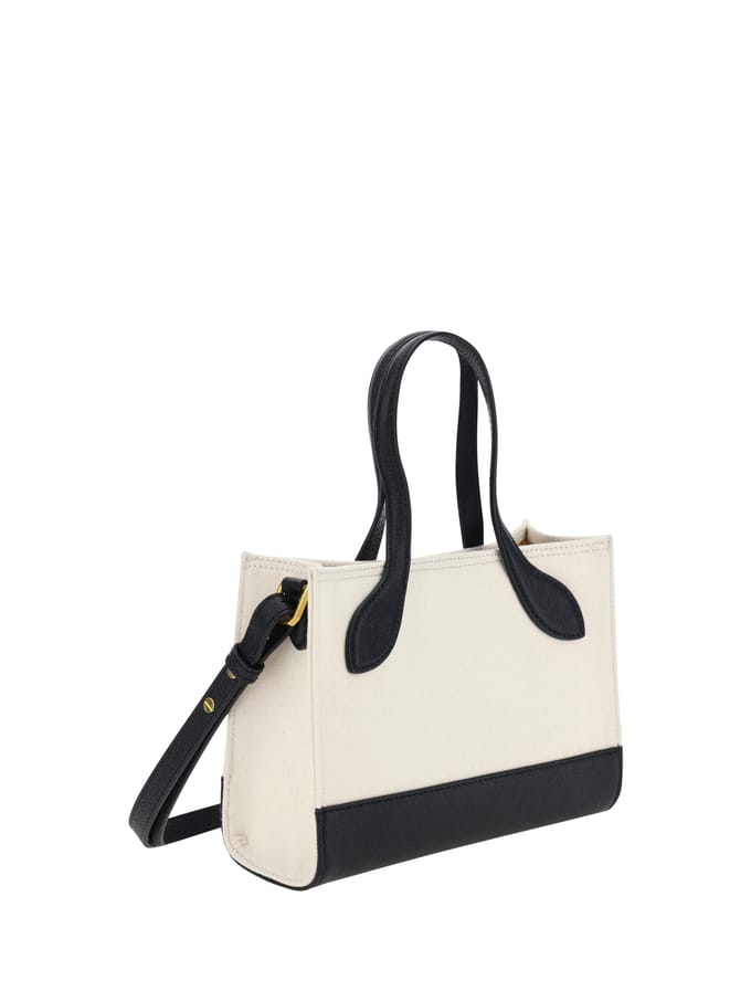 Bally Minimalistische Stoffen Tote Bag Dames Tote Bags Wit 6304520 Basic Set (Bag+Dust Bag) white
