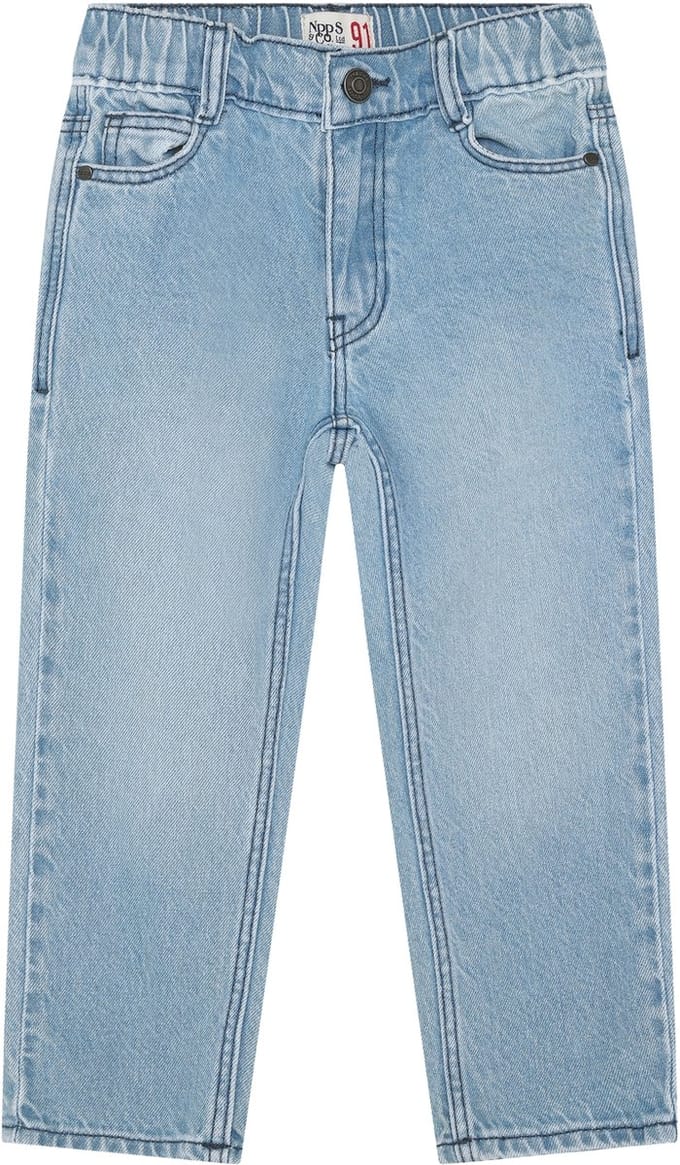 Noppies Jeans relaxed fit - Washed Blue - Maat 140
