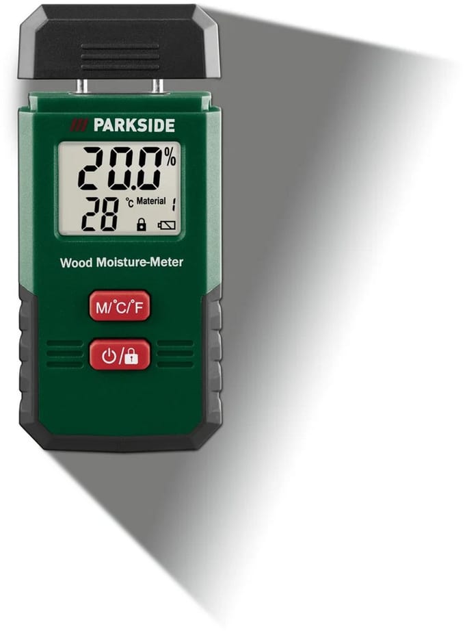 PARKSIDE Vochtmeter of multifunctionele detector (Bouw- en houtvochtmeter)