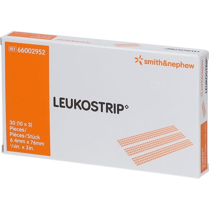 Leukostrip 6,4mmx 76mm 3 Strips 10 66002952