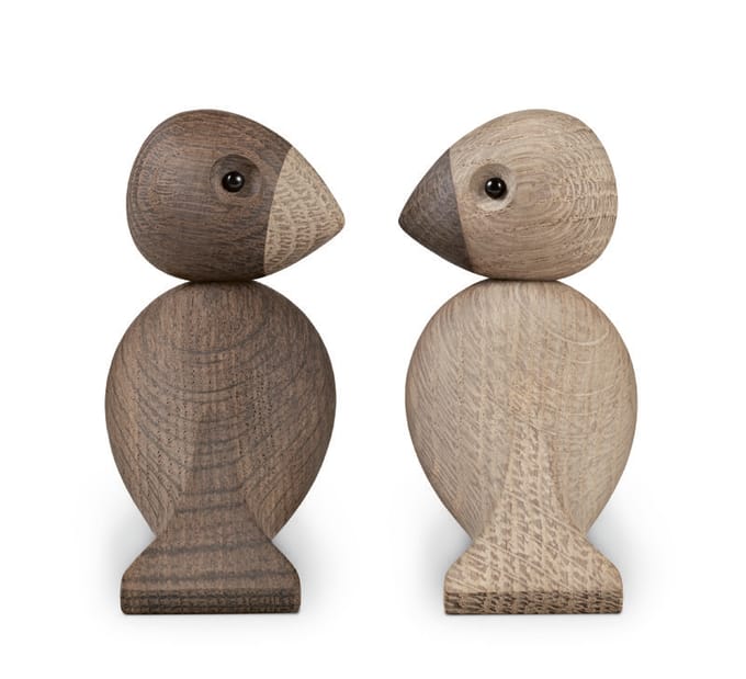 Kay Bojesen Lovebirds - Decoratief object - Hout - Set van 2