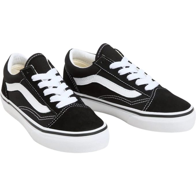 Vans Old Skool Sneakers Kinderen - Black/True White