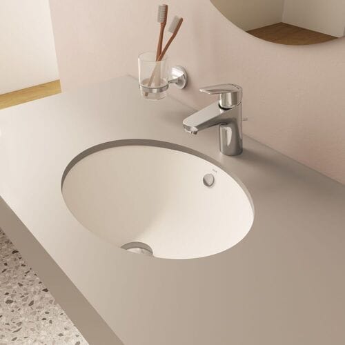 VitrA S20 undermount washbasin oval 47 x 38 cm 6039B003-0012
