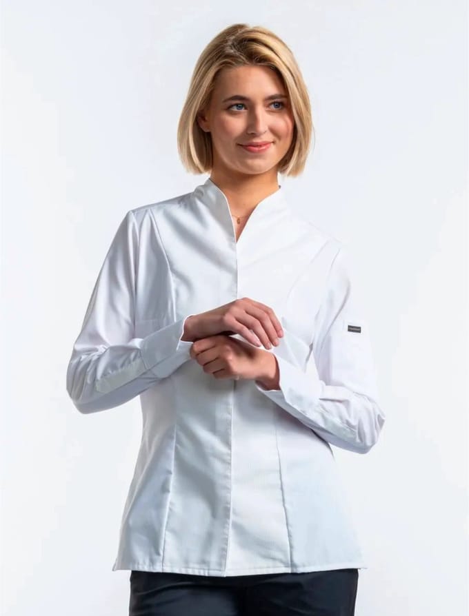 Chaud Devant Chef Jacket Lady Noble SFX White