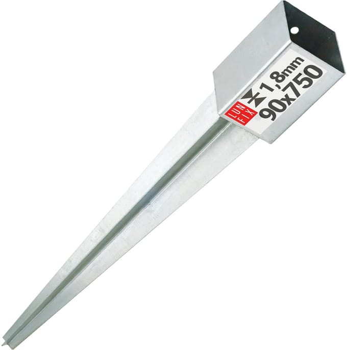 LUN FIX - Hameranker 90x90x2mm - Anker 750mm