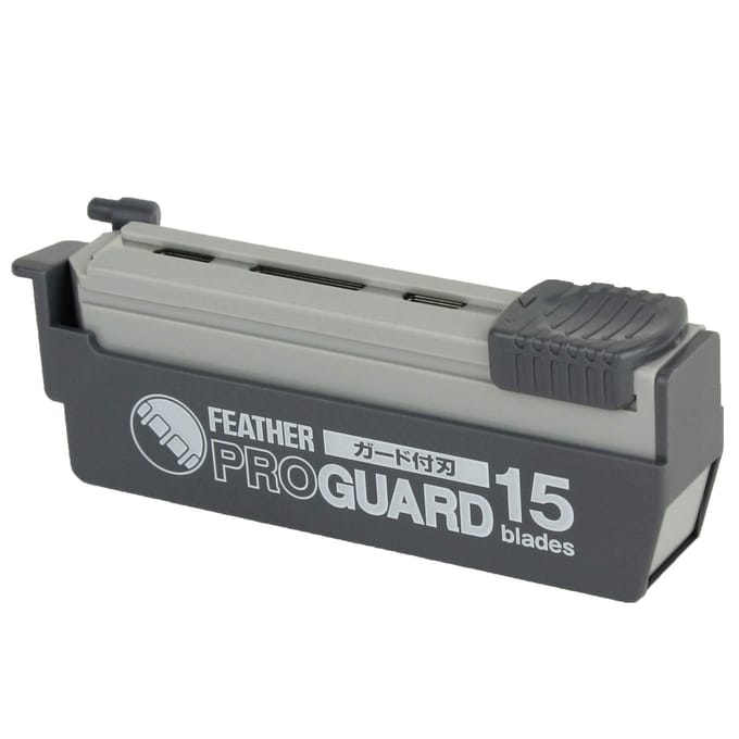 Feather shavette scheermesjes Professional Blades PG-15 Proguard (feather safety razor company)