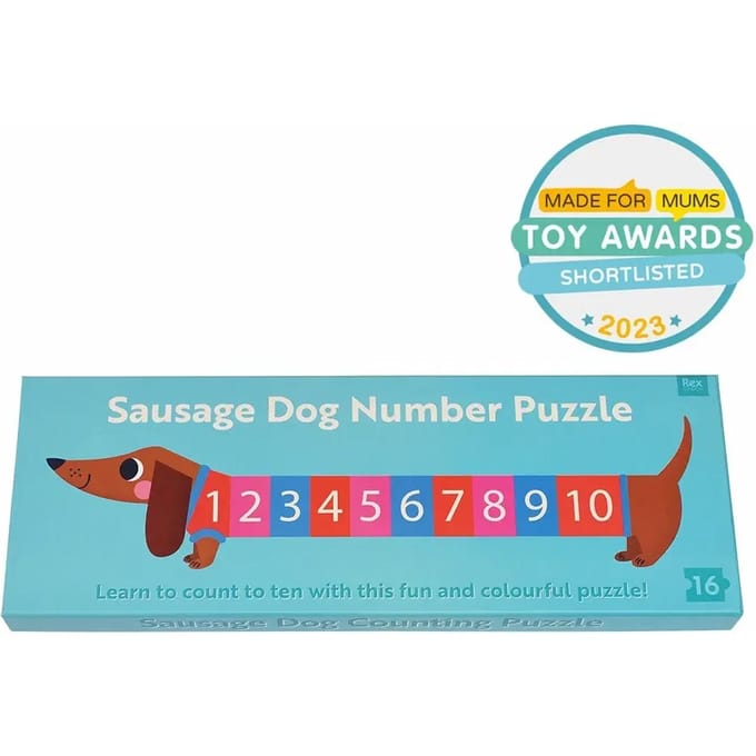 Getallenpuzzel Rex London Sausage Dog