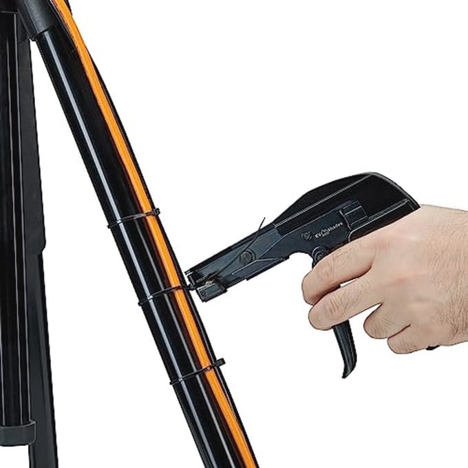 Verstelbare Zip Tie Install Tool met Verzakte Snijder - Lichtgewicht en Comfortabele Grip