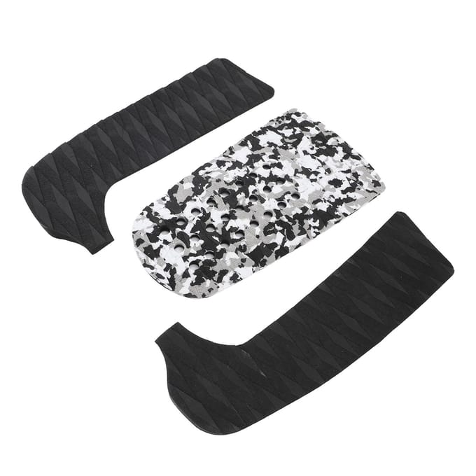 Pads de Traction EVA pour Planche de Surf Tapis Antidérapant en Mousse pour Stomp Skimboards Planches de Surf Funboard gray