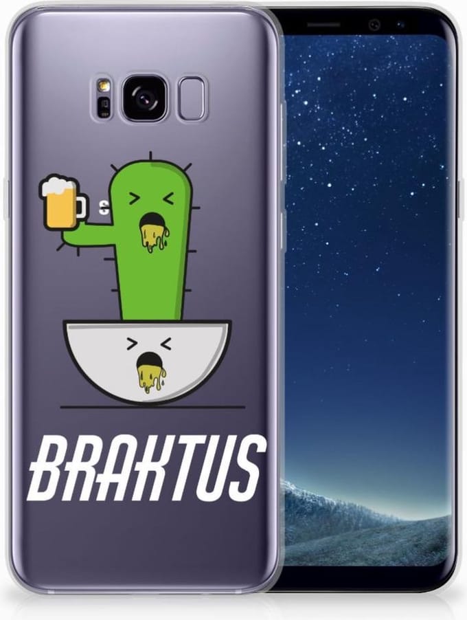 Samsung Galaxy S8 Plus Telefoonhoesje met Naam Braktus