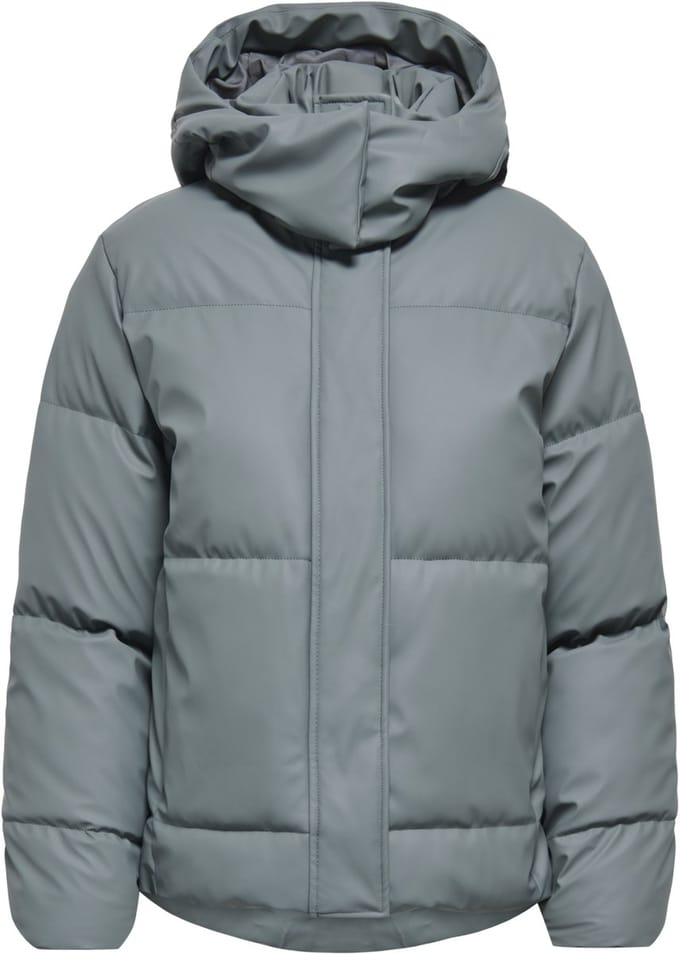 Only Jas Onlagnes Coated Puffer Jacket Otw 15365796 Balsam Green Dames Maat - M