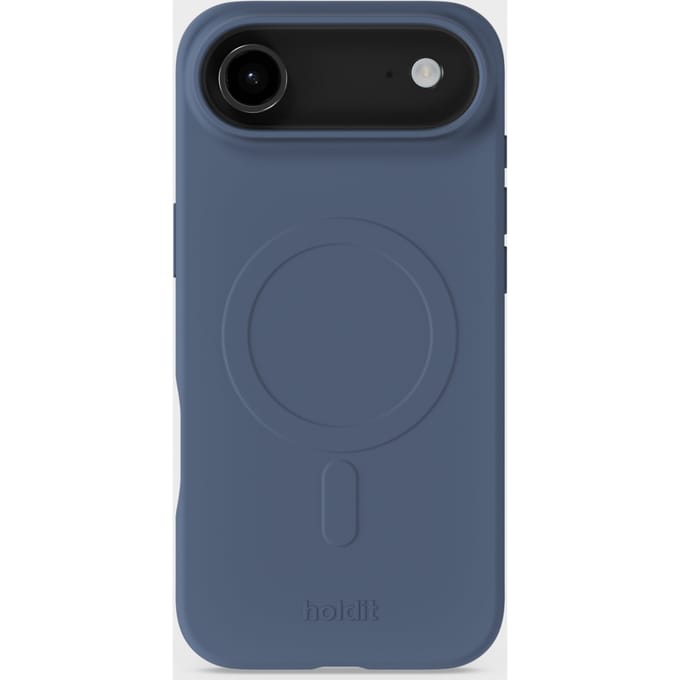 Holdit Soft geschikt voor MagSafe Case geschikt voor iPhone Air - Pacific Blue