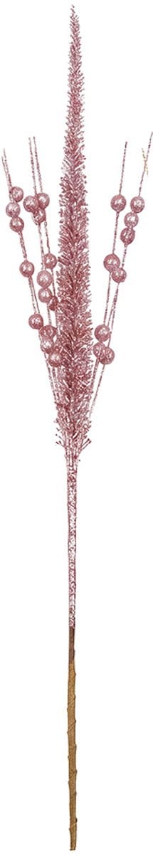 Clayre & Eef Decoratie Tak Roze Kunststof