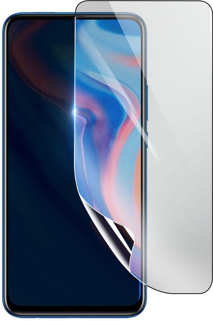 3mk, Geschikt voor Huawei P Smart Z, Schokbestendige Hydrogel Screenprotector, Transparant