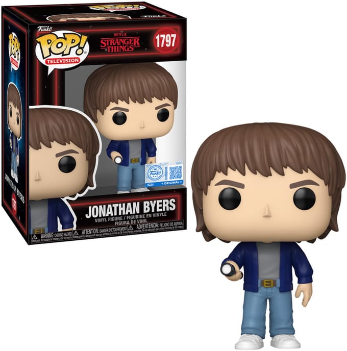 Funko POP! Stranger Things 1797 Jonathan Byers EXCLUSIVE