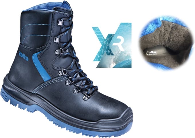 Atlas Schoen XR 845 XP Hoog S3 gevoerd - Zwart - 45
