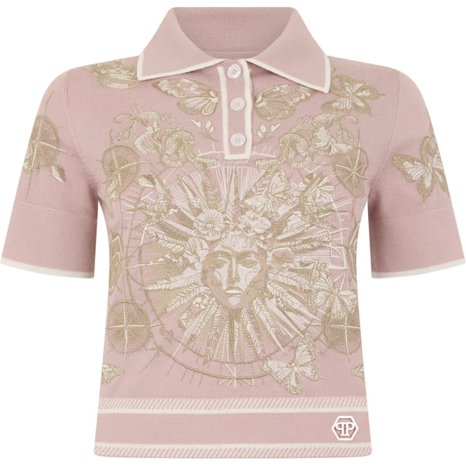 Polo Shirt Butterfly Tattoo
