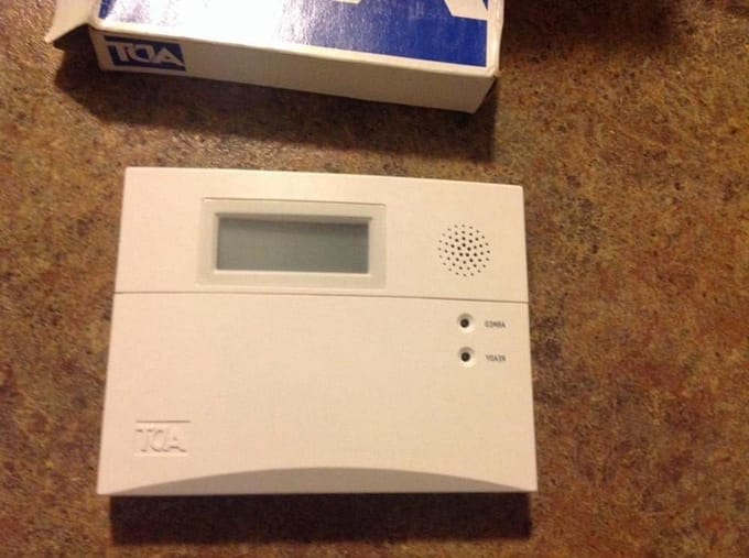 Beveiligingspaneel - Alarm Bediening - Huis Beveiligen - Draadloze Componenten - Standaard Formaat - Wit