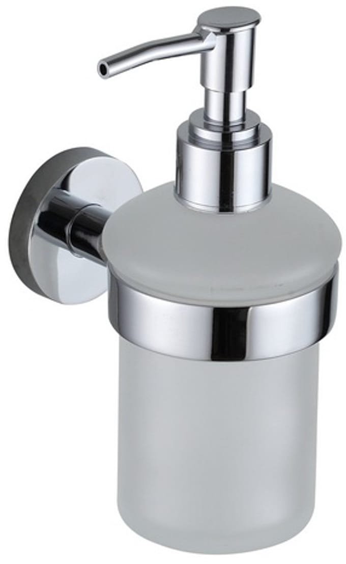 EISL Zeepdispenser - Glas - om te lijmen of te schroeven - Chroom