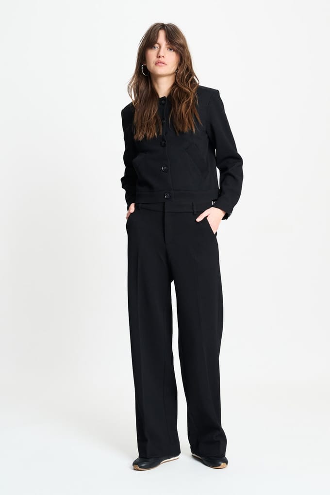 POM Amsterdam Pants - Lara Black Old Maat: 42 | Pantalons Outlet | Dames | Zwart