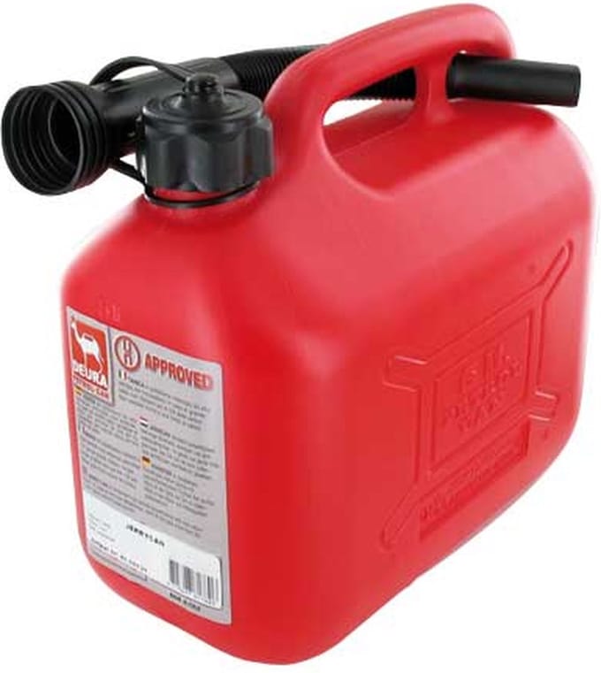 Jerrycan 5 liter rood