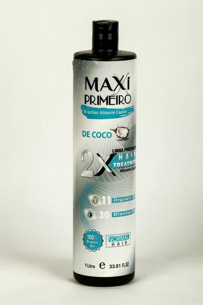 Maxxi Primeiro (Haarverzorgings & Stijlbehandeling) - Haar Protein - Coco / Grijs - 1 stuk - 1000ml