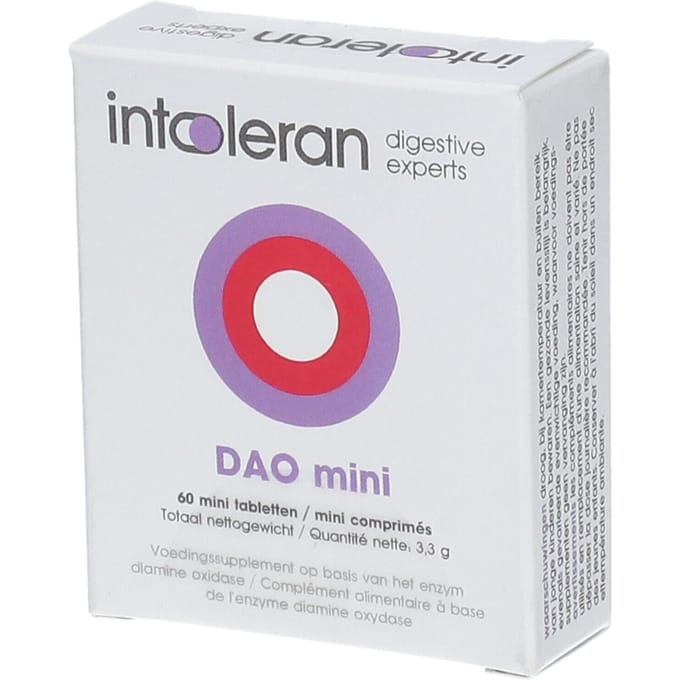 Intoleran Dao Mini 60 Tabletten
