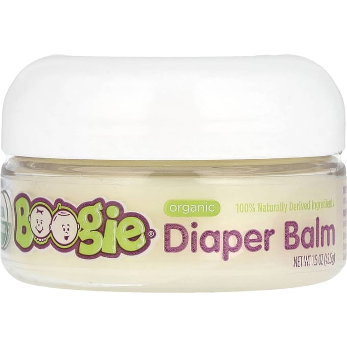 Boogie Wipes, Organic Diaper Balm, 1.5 oz (42.5 g) beige