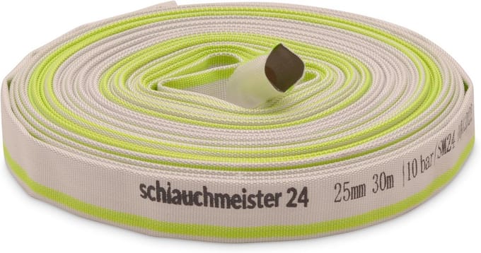 Professionele 1 Inch 30 Meter Platte Slang voor Waterafvoer en Bouw