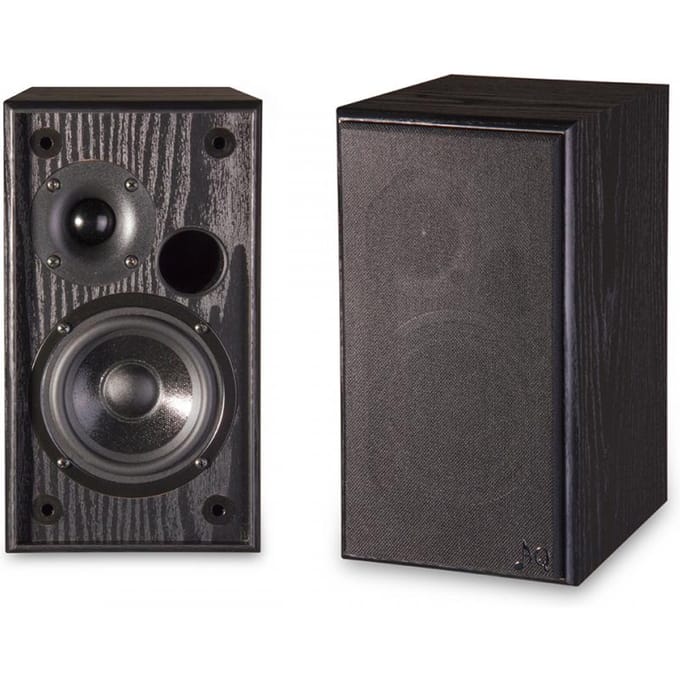 Acoustique Quality TANGO 92 - Boekenplank surround luidspreker, tweeweg luidspreker set van 40W, Acoustique Quality zwart