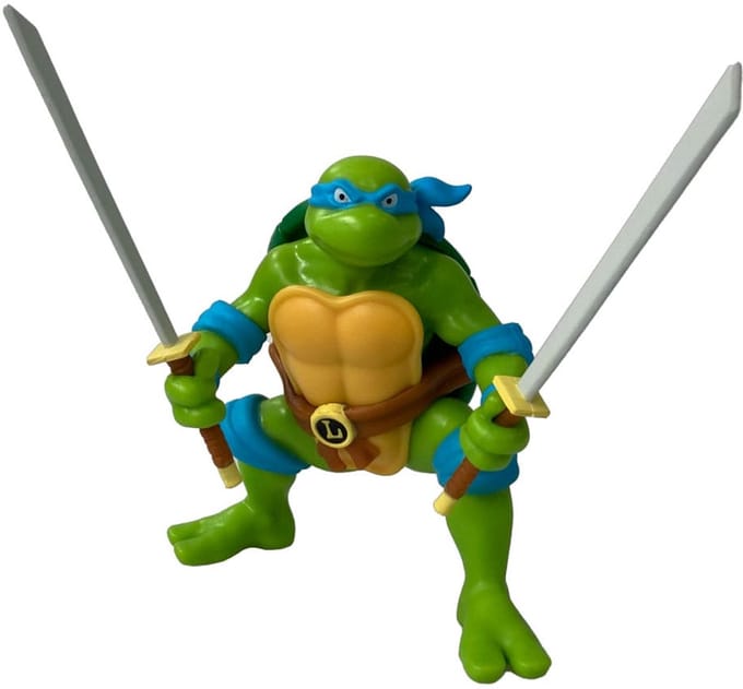 Comansi Teenage Mutant Ninja Turtles Ninja Retro mini figure Leonardo 9 cm Mini-Figuur