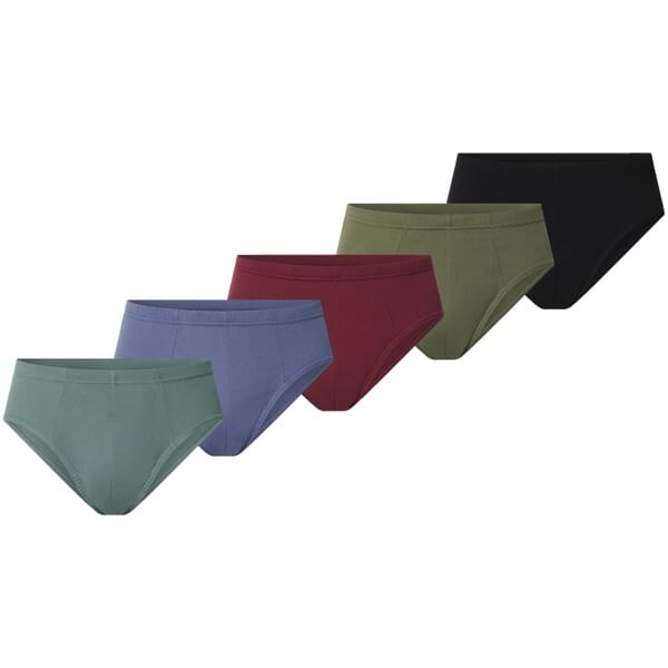 Sportslips, set van 5 ERBLIN zwart olijf rood
