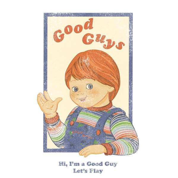 Chucky Good Guys Retro trui - Wit - M