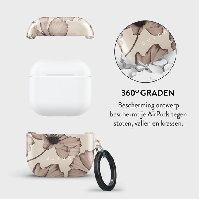 Burga Hardcase voor de Apple AirPods 4 - Barely Yours