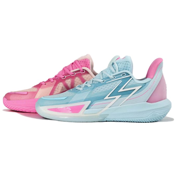 361 Degrees BIG3 4.0 Quick Reverse Unisex Sneakers Blauw Roze 672321105-6 40 white