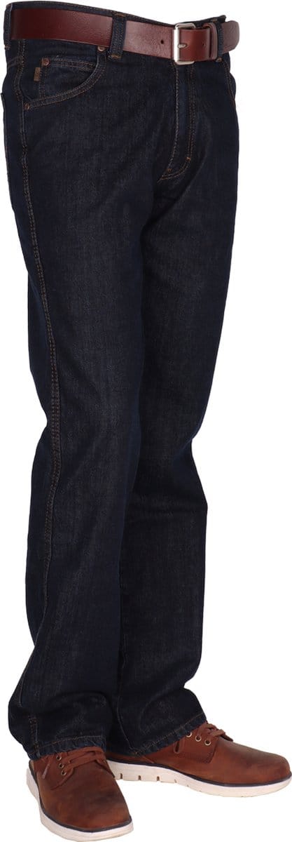 Crosshatch Rider 1090CH Lowrise Spijkerbroek Heren - Donker Blauw - 32/32