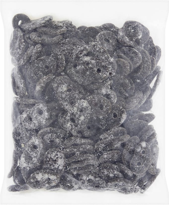 Haribo Drop Krakelingen - 2 x 1,5 kilo