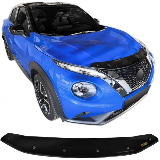 SCOUTT | Bra Capot Déflecteur Protection pour Nissan Juke Depuis 2019, Aérodynamique, Assemblage Facile, Aucun perçage requis