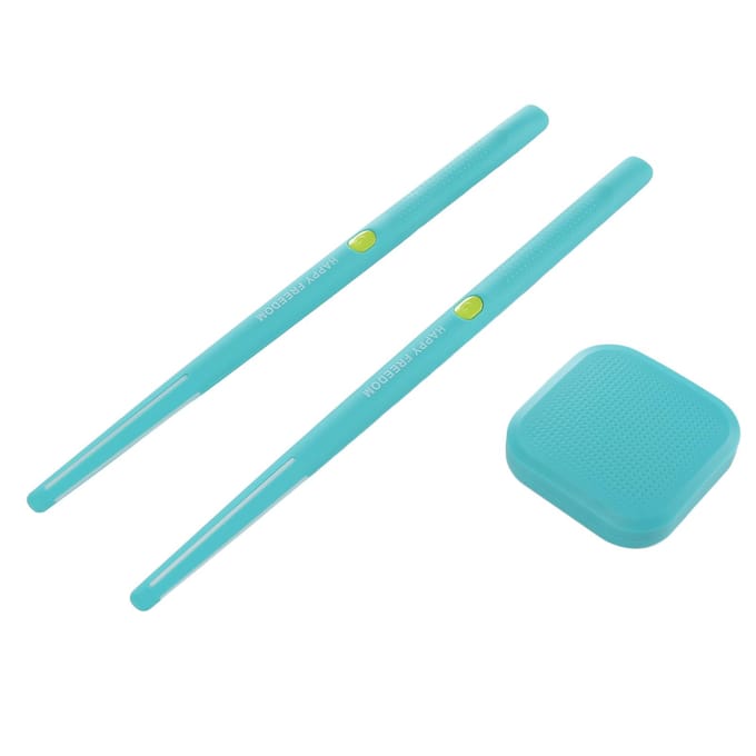 Lucht Drumstel Draagbaar Virtueel 3D Bewegingsdetectie Somatosensorisch Virtueel Drumstel voor Kinderen Volwassene blue