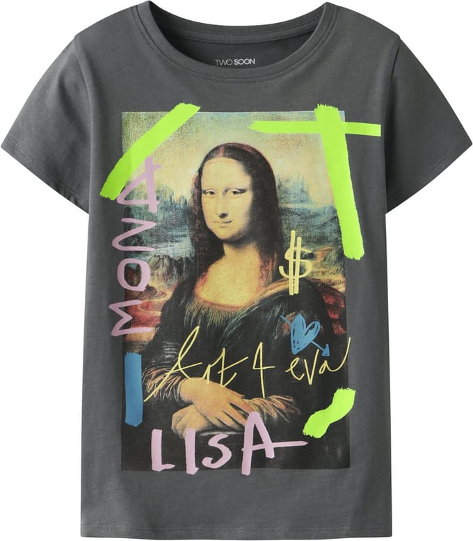 NAME IT - TKFPYVIN APOH SS TOP NOOS PARK - Meisjes - Lange mouwen shirts