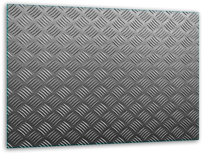 TMK ArtDeko - Snijplank - Glas - 40x30 cm - Grijs
