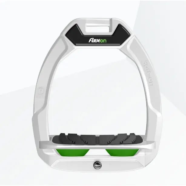 Veiligheidse Francaise Steigerders Schuin Grip Wit/Grijs/Groen Flex-On Safe-On